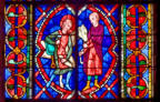 Baie 107: Vies de saint Éloi et de saint Pierre