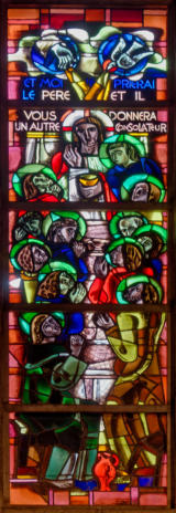 Le Christ promet le Saint-Esprit à ses apôtres