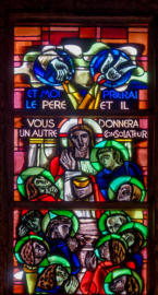 Le Christ promet le Saint-Esprit à ses apôtres