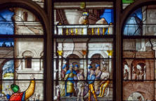 Baie 15: Ecce Homo et le Christ à la colonne 