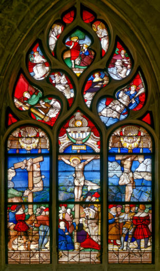 Baie 11: Crucifixion et Noli Me Tangere