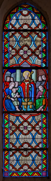 Julien guérit un enfant aveugle à Ruillé