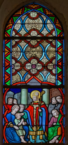 Julien guérit un enfant aveugle à Ruillé