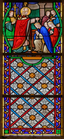 Julien baptise le Defensor et sa famille