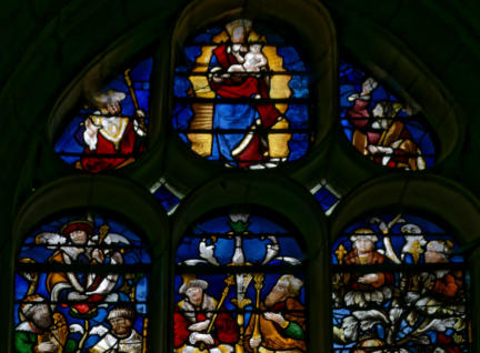 Baie 9: L'arbre de Jessé