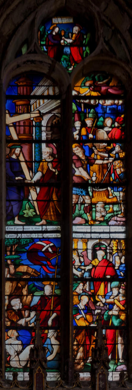 Baie 4: La vie de saint Pierre