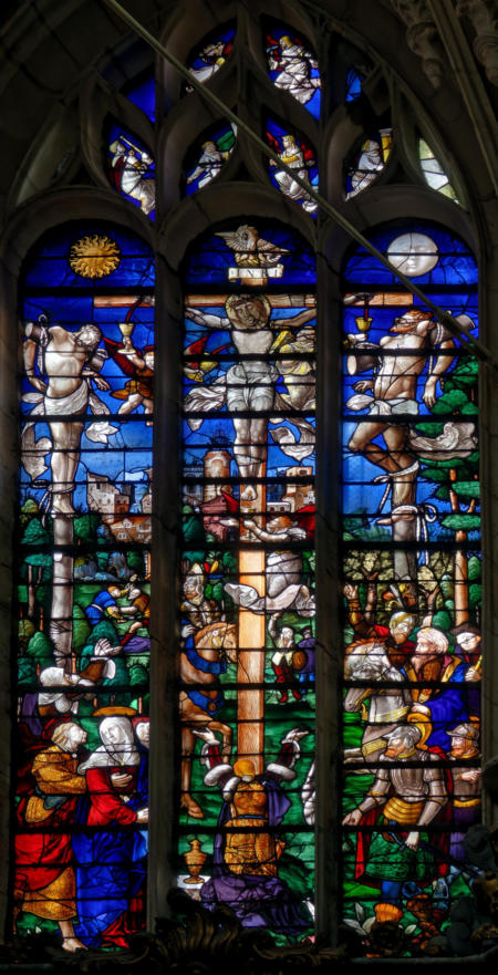 Baie 2: La Crucifixion et l'Invention de la Croix