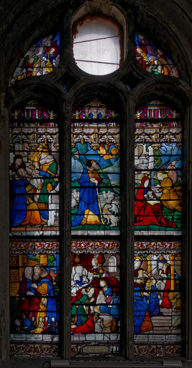 Baie 5: Vie de la Vierge