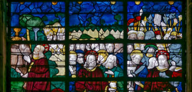 Le Christ au Jardin des Oliviers - Le Christ renverse les soldats venus l'arrêter - Baiser de Judas