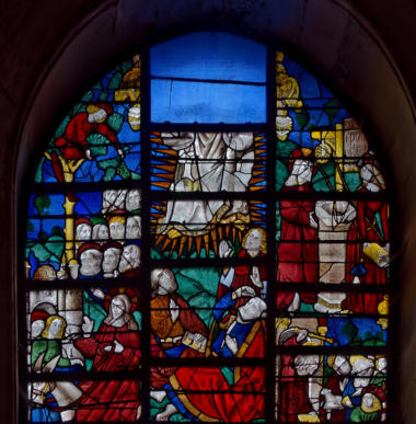 Entrée du Christ  à Jérusalem - Transfiguration - Le Christ chasse les marchands du temple - Le Christ et la samaritaine