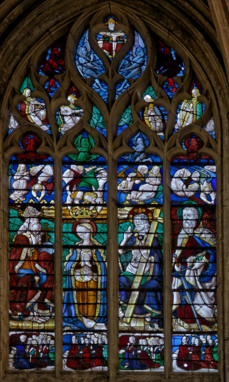 Baie 102: Couronnement de la Vierge