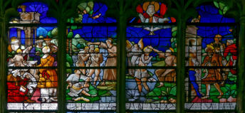 Présentation du saint au temple - Prédication dans le désert - Baptême du Christ - Emprisonnement