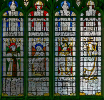 Saints Fiacre, Antoine et Éloi - Sainte Barbe