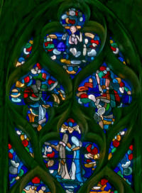 Le baiser mystique d'Anne et de Joachim, parents de l'Immaculée Conception