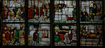 Saint Nicolas: Miracle du blé - Conséccration épiscopale - Miracle des 3 écoliers - Miracle de l'enfant sauvé de la noyade - Châtiment du débiteur de mauvaise foi - Il sauve les 3 officiers - Il meurt - On découvre ses reliques