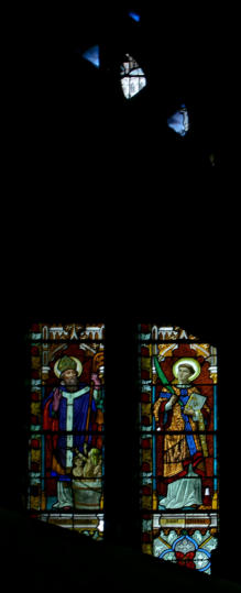 Derrière les échaffaudages...