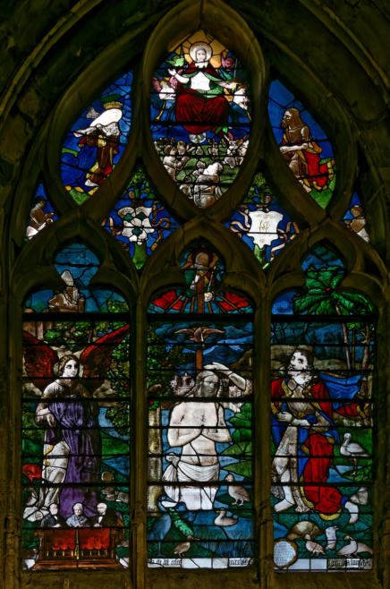 Baie 9: Le Baptême du Christ