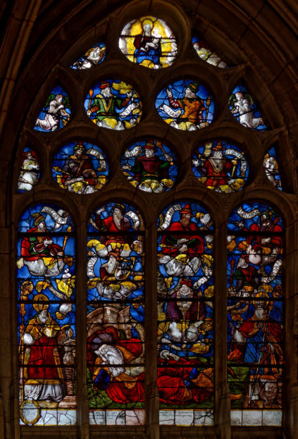 Baie 3: L'arbre de Jessé