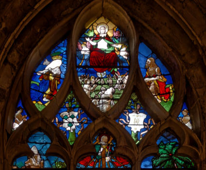 Christ du Jugement dernier - La  Vierge  - Saint Jean-Baptiste