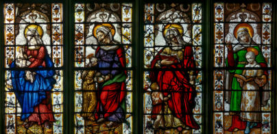 La Vierge - Sainte Anne - Sainte Élisabeth - Sainte Monique