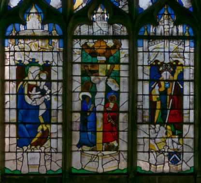 Vierge à l'Enfant - Crucifixion - Saint Nicolas