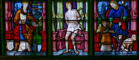 Saint pape - Saint Sébastien - Saint Roch