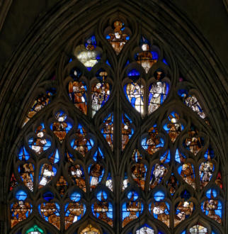 Trinité souffrante et anges