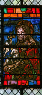 Baie 15: Buste de saint Jean-baptiste