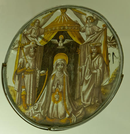 Notre-Dame-de-l'Attente-entre le roi David et saint Louis