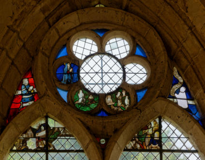 Donateur et chanoine - Vierge à l'Enfant