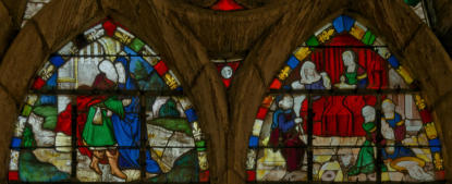 Rencontre à la Porte dorée - Naissance de la Vierge