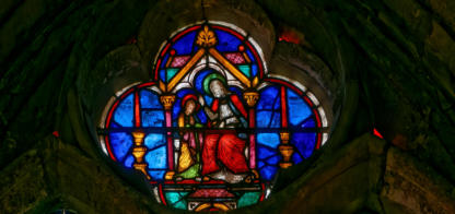 Éducation de la Vierge (?)