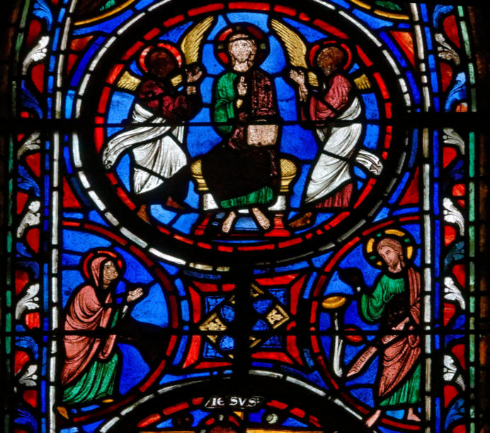 Christ en gloire - Noli me tangere