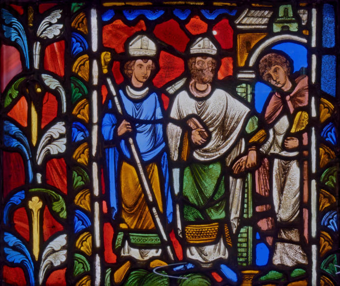 Saint Nicolas choisi comme évêque (Paris: Musée de Cluny - Musée national du Moyen-Age)