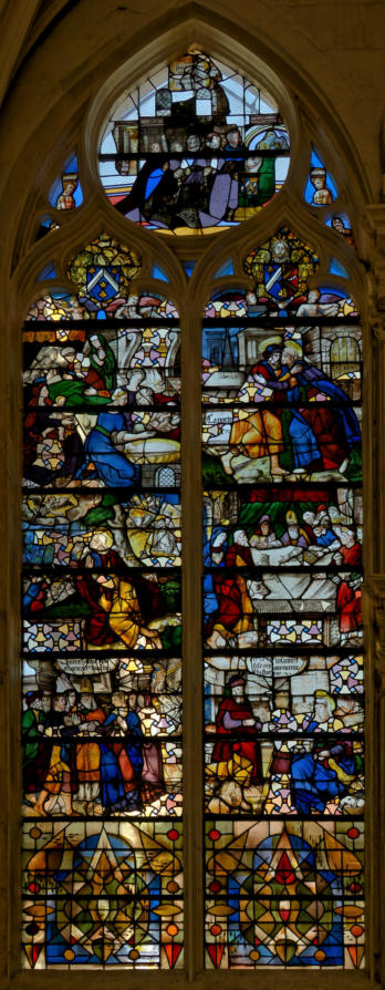 Baie 13: La Nativité de la Vierge