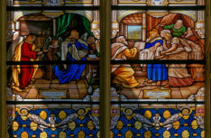 Annoncaition et naissance du saint