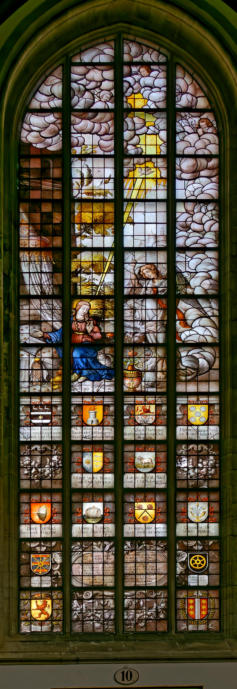 Baie 10: L'Annonciation (1558 Jan van Zijl)