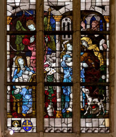 The angel visits Mary - Mary visits Elizabeth
