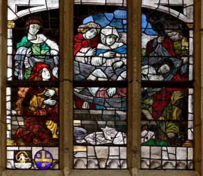 Jesus laid to tomb