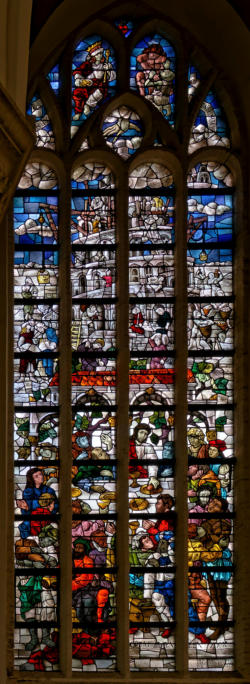 La Tour de Babel et la confusion des langues et l'Eucharistie qui unit