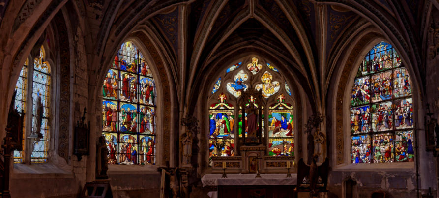 Vue d'ensemble du choeur