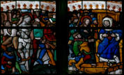 Baie 2: Scènes de la Passion du Christ