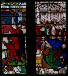 Baie 6: Scènes de la vie et de la légende de saint Fiacre