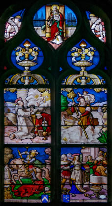 Baie 23: Figures de saints