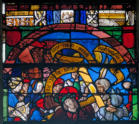Portement de croix: le Christ est suivi par les "filles de Jérusalem"
