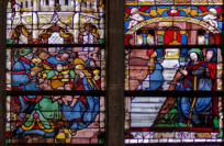 Adoration des mages - Entrée au temple